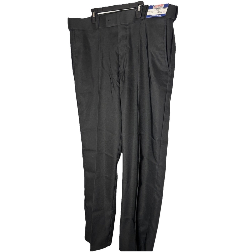 National Patrol Pants Mens 40R Style 3000ES Security Comfort Waist  NEW NWT